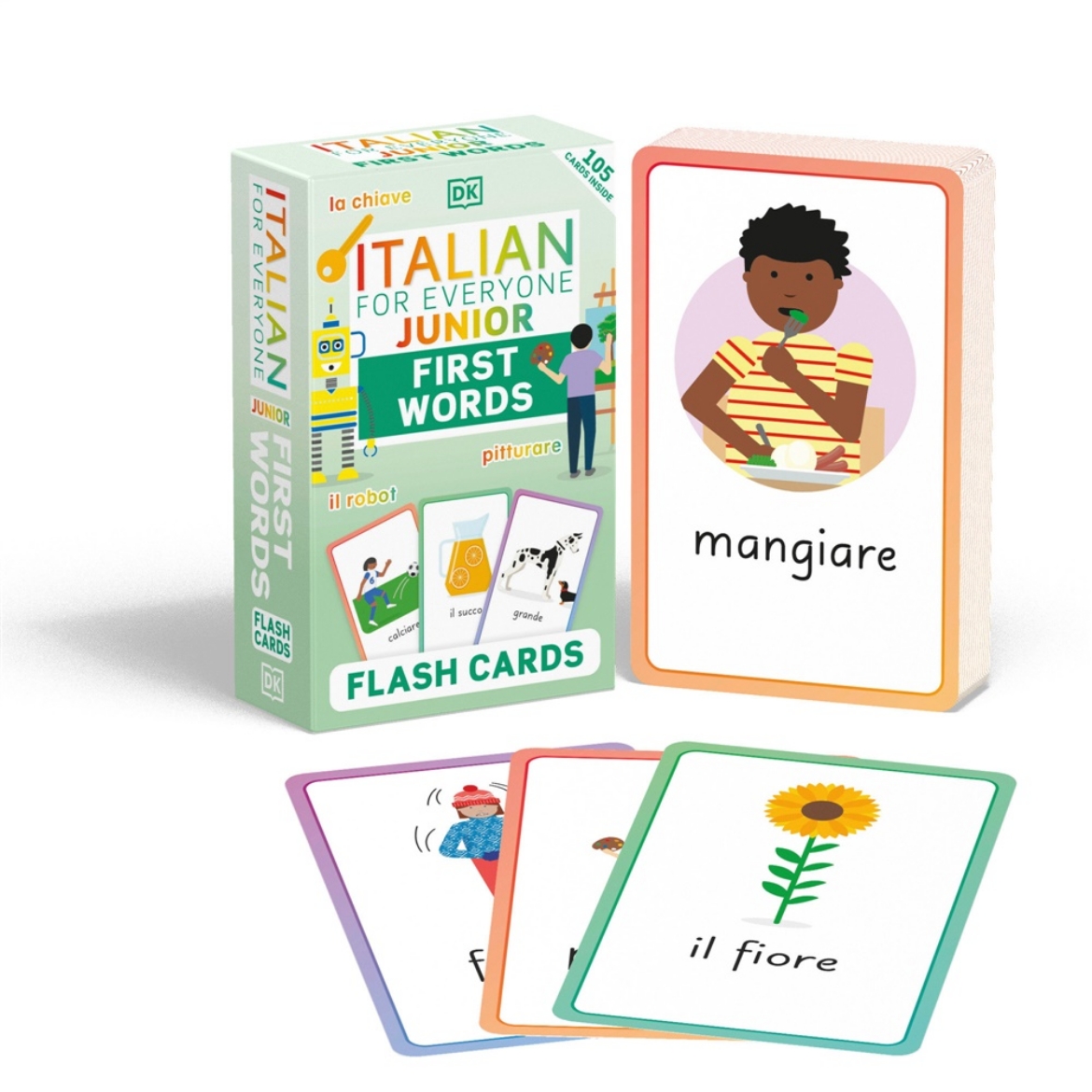 Picture of Italian for Everyone Junior First Words Flash Cards