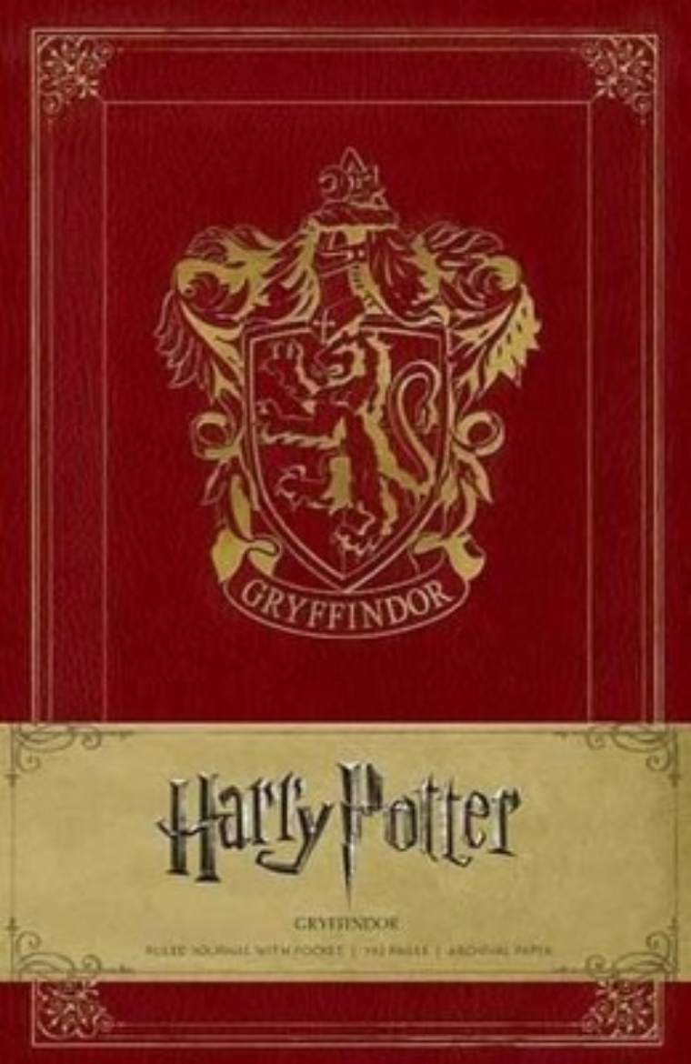 Picture of Harry potter gryffindor hardcover ruled journal