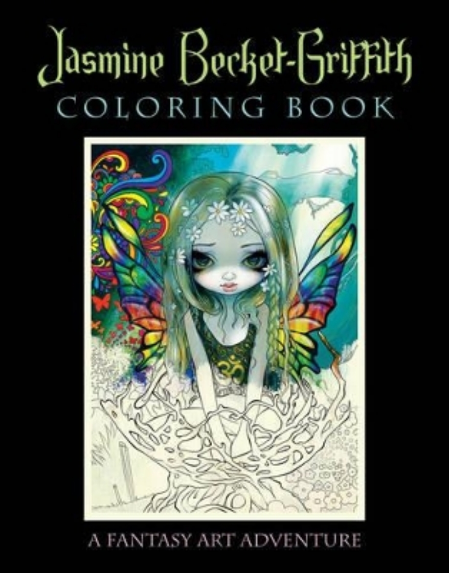 Picture of Jasmine becket-griffith coloring book - a fantasy art adventure