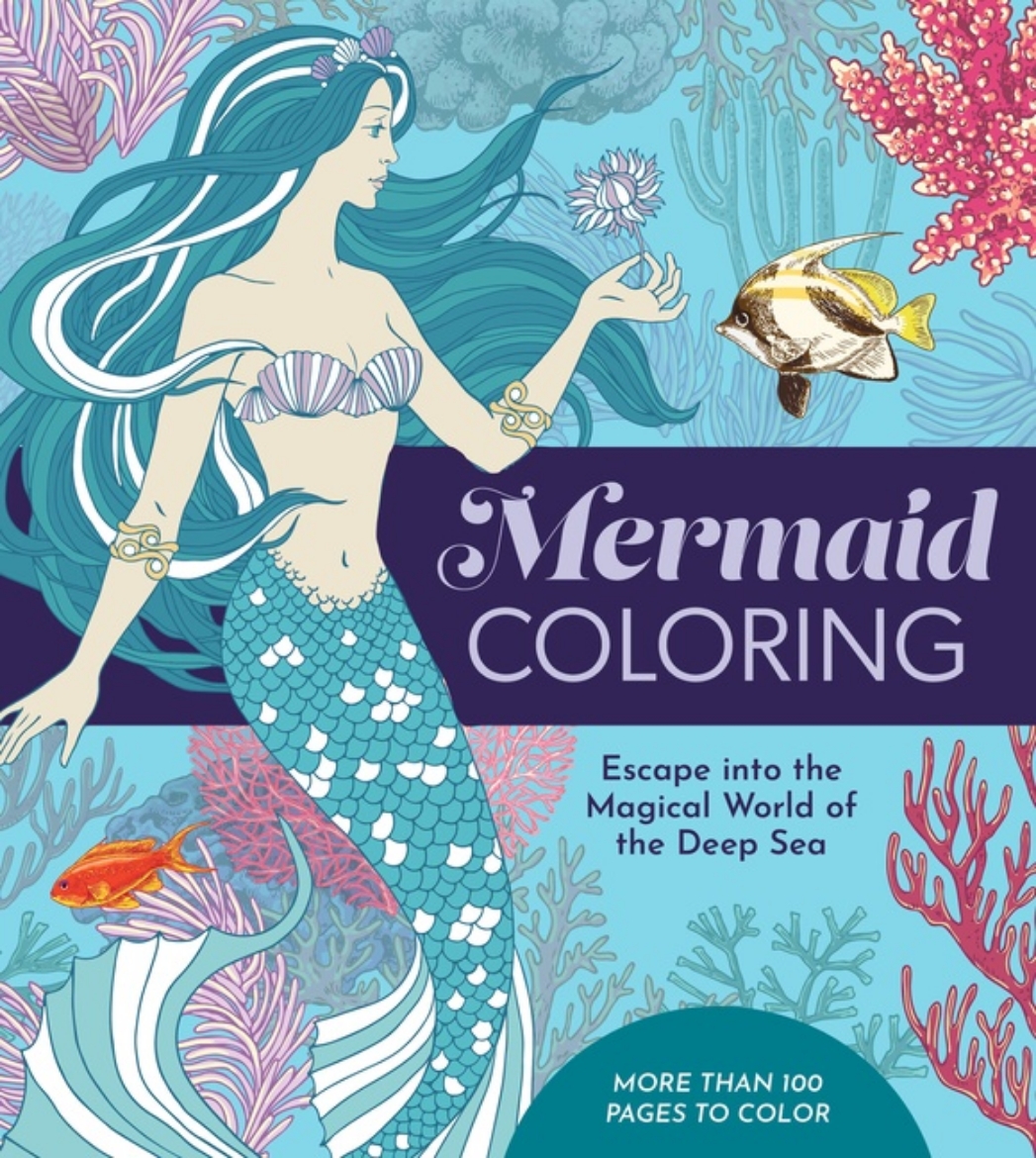 Picture of Mermaid Coloring