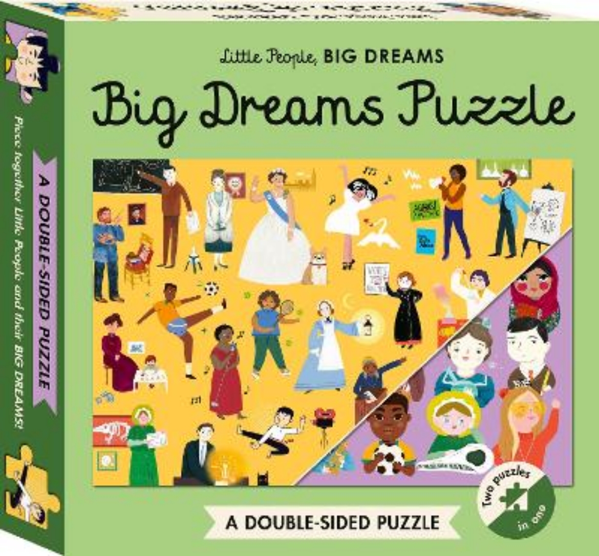 Picture of Little People, BIG DREAMS Puzzle: 100-Piece Double-Sided Puzzle