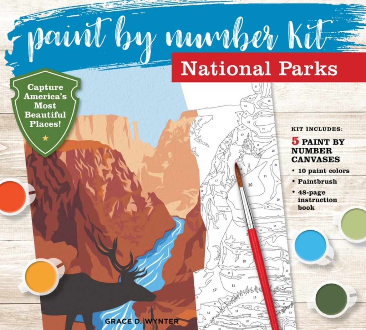 Picture of Paint By Number National Parks Kit