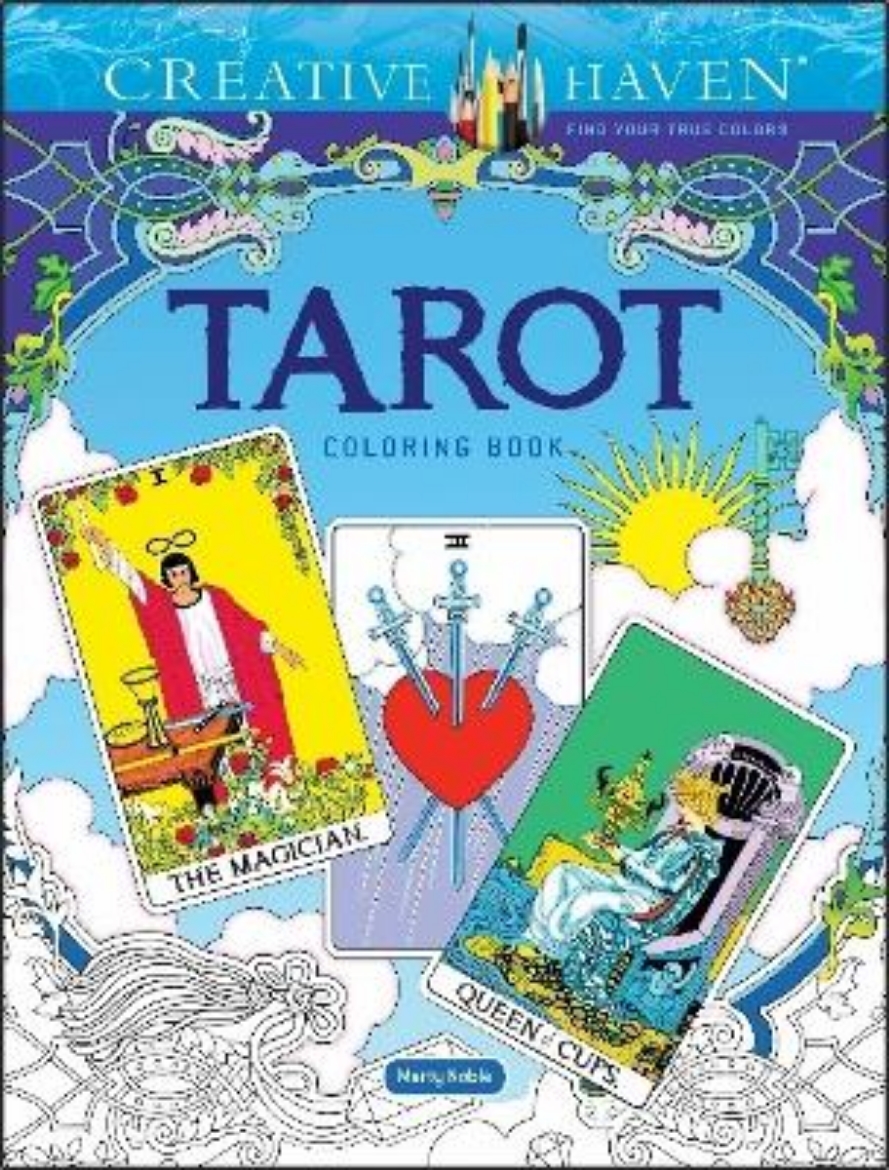 Bild på Creative Haven Tarot Coloring Book