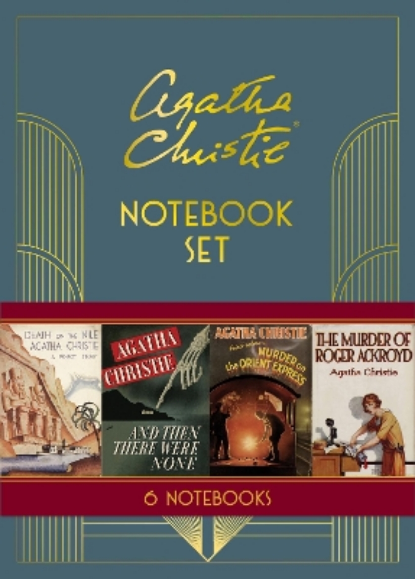 Picture of Agatha Christie Notebook Set