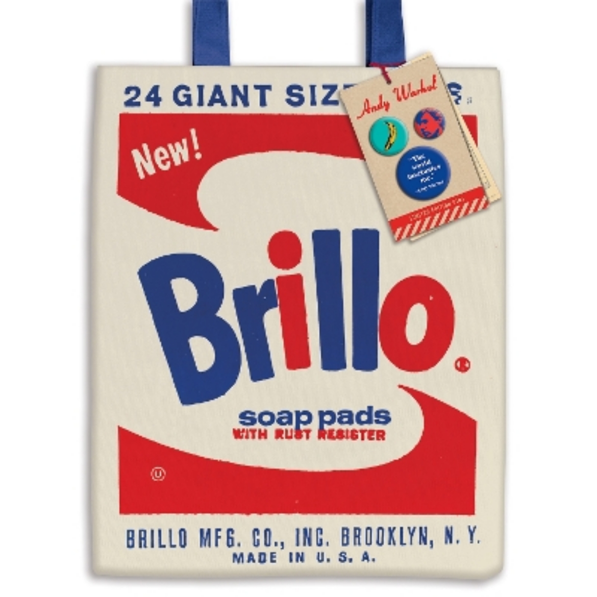 Bild på Andy Warhol Brillo Tote Bag