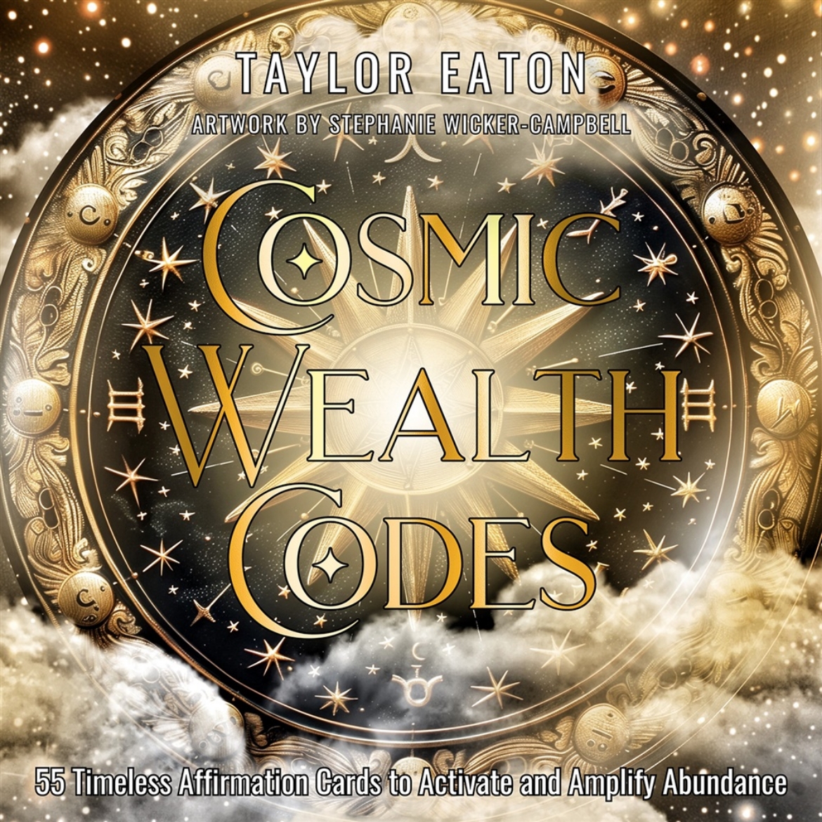 Picture of Cosmic Wealth Codes Affirmation Deck: Timeless Affirmations to Activate and Amplify Abundance (55 Full-Color Cards)