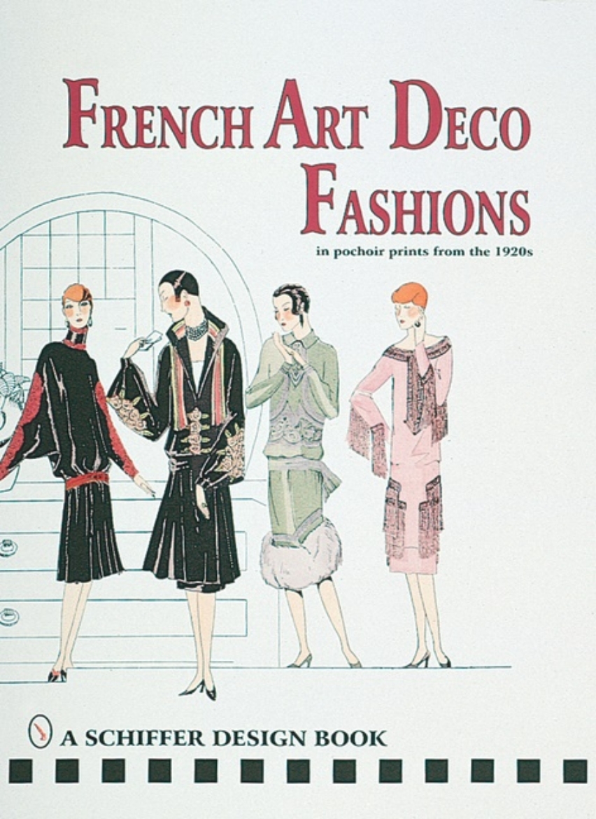 Bild på French art  deco fashions in  pochoir prints from  the 1920s