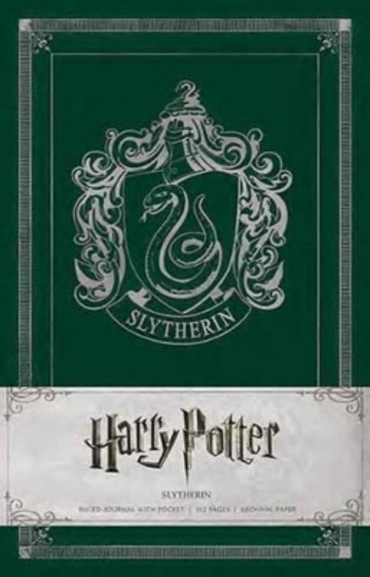 Bild på Harry potter slytherin hardcover ruled journal