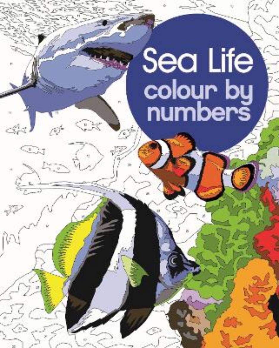 Picture of Sea Life Colour by Numbers