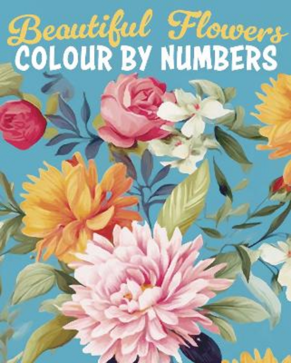 Picture of Beautiful Flowers Colour by Numbers
