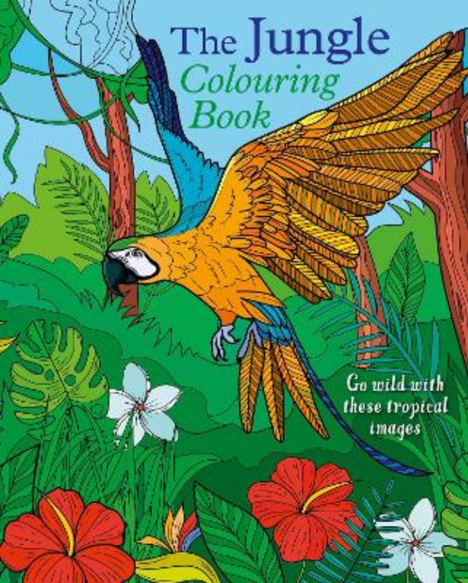 Picture of The Jungle Colouring Book: Go Wild With These Tropical Images