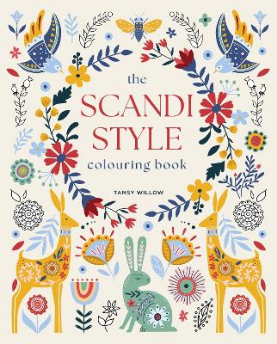 Picture of The Scandi Style Colouring Book: Over 40 Designs to Colour