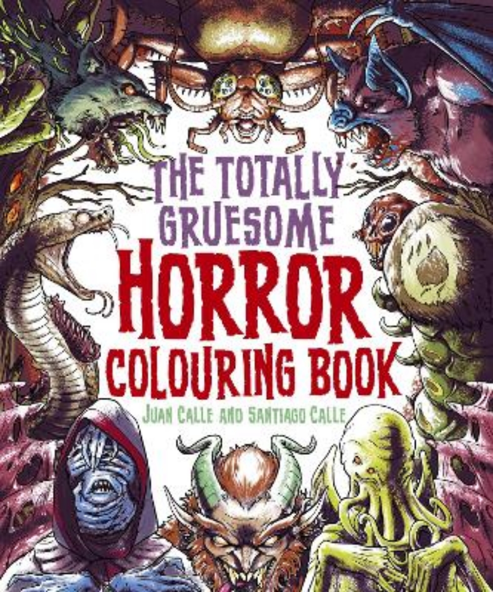 Picture of The Totally Gruesome Horror Colouring Book