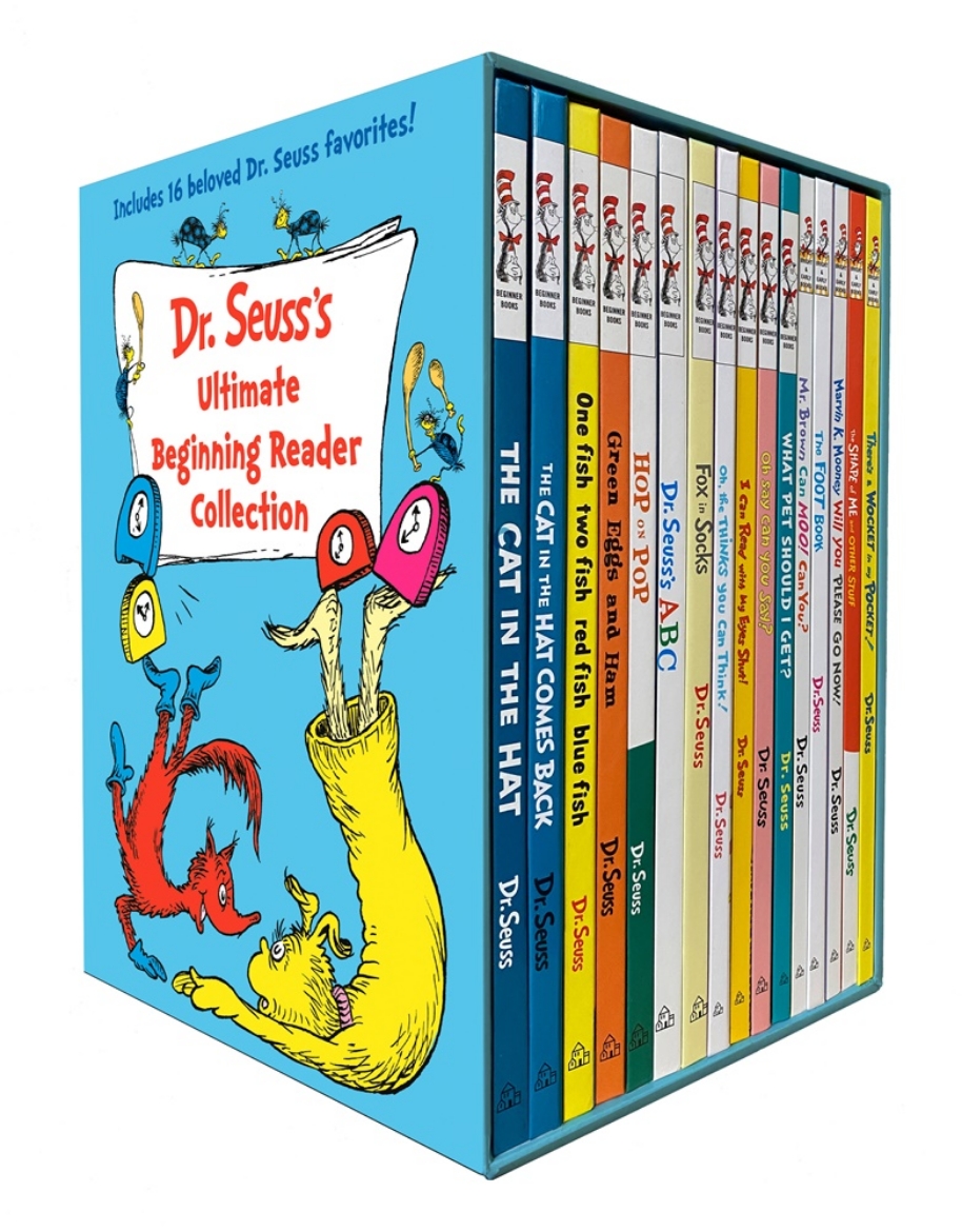 Picture of Dr. Seuss's Ultimate Beginning Reader Boxed Set Collection: Includes 16 Beginner Books and Bright & Early Books