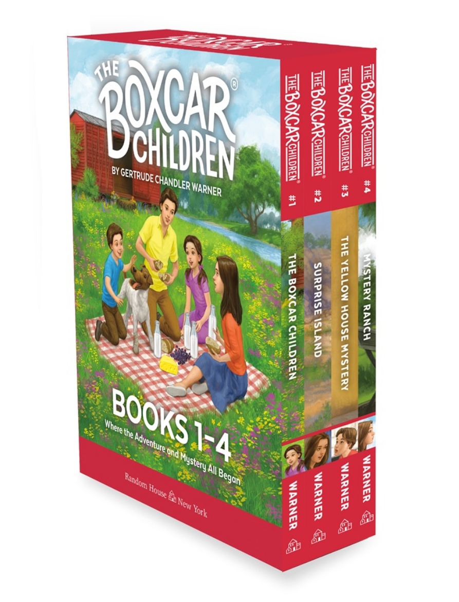 Picture of The Boxcar Children Mysteries Boxed Set 1-4: The Boxcar Children; Surprise Island; The Yellow House; Mystery Ranch
