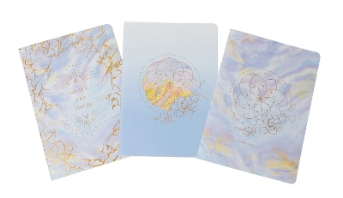 Picture of Meditation Sewn Notebook Collection (Set of 3)