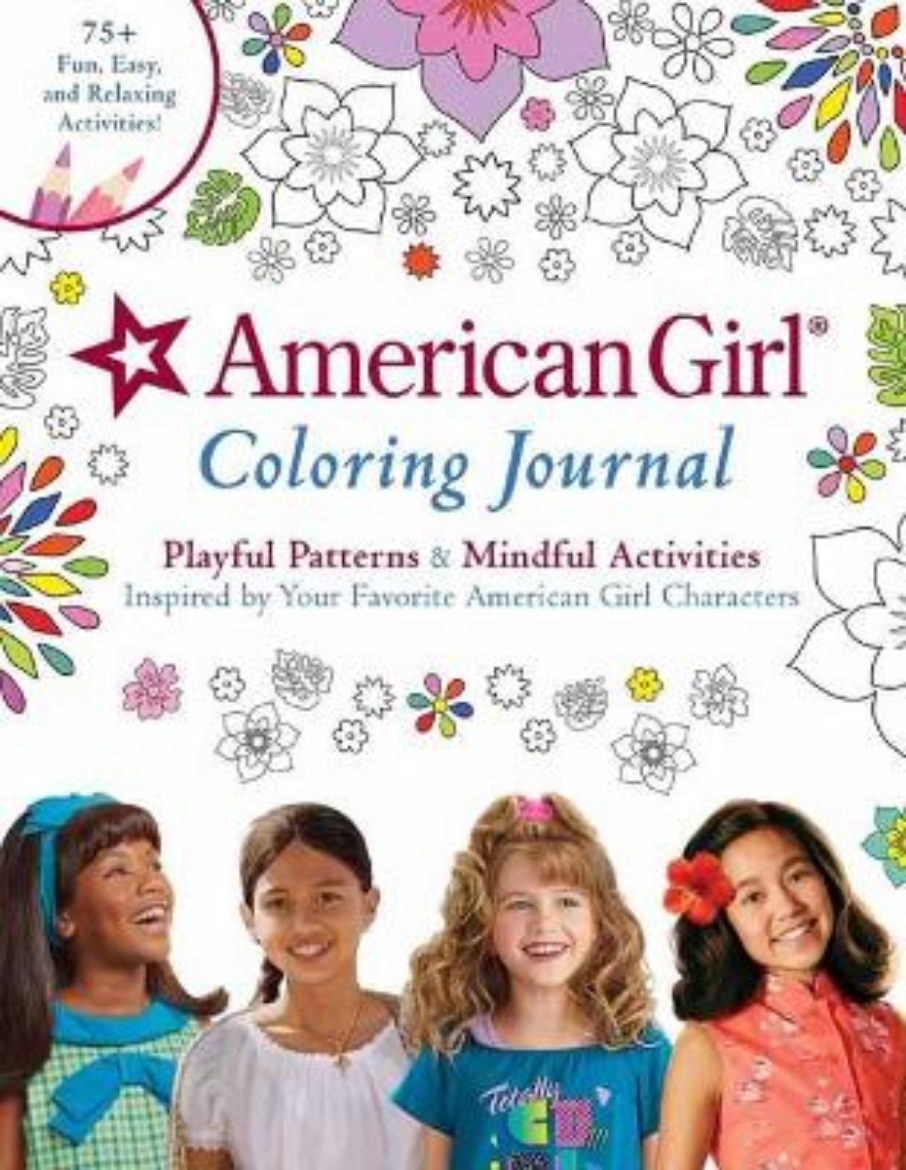 Picture of American Girl Coloring Journal: Playful Patterns & Mindful Activities Inspired by Your Favorite American Girl Characters