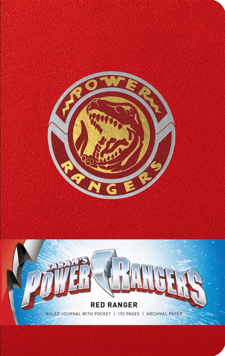Picture of Power rangers: red ranger hardcover ruled journal