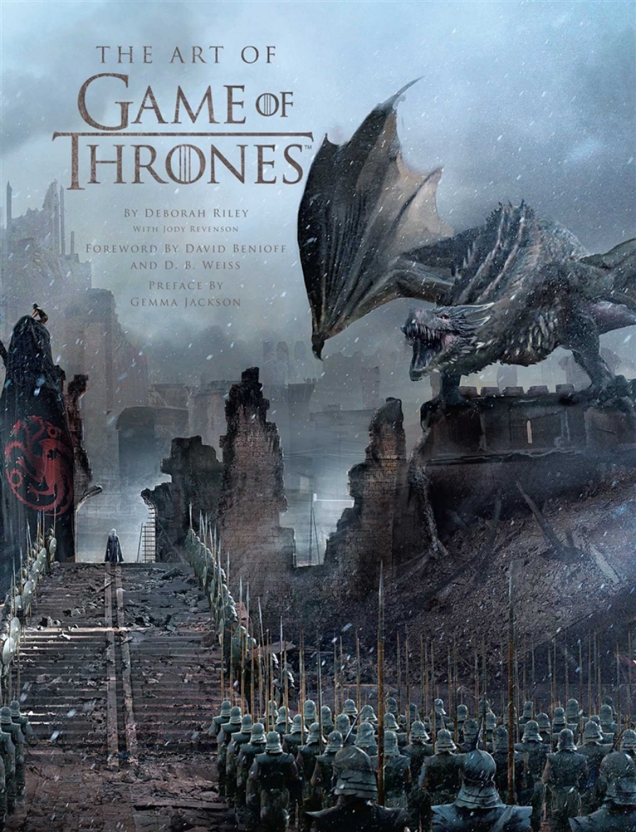 Picture of The Art of Game of Thrones, the official book of design from Season 1 to Season 8