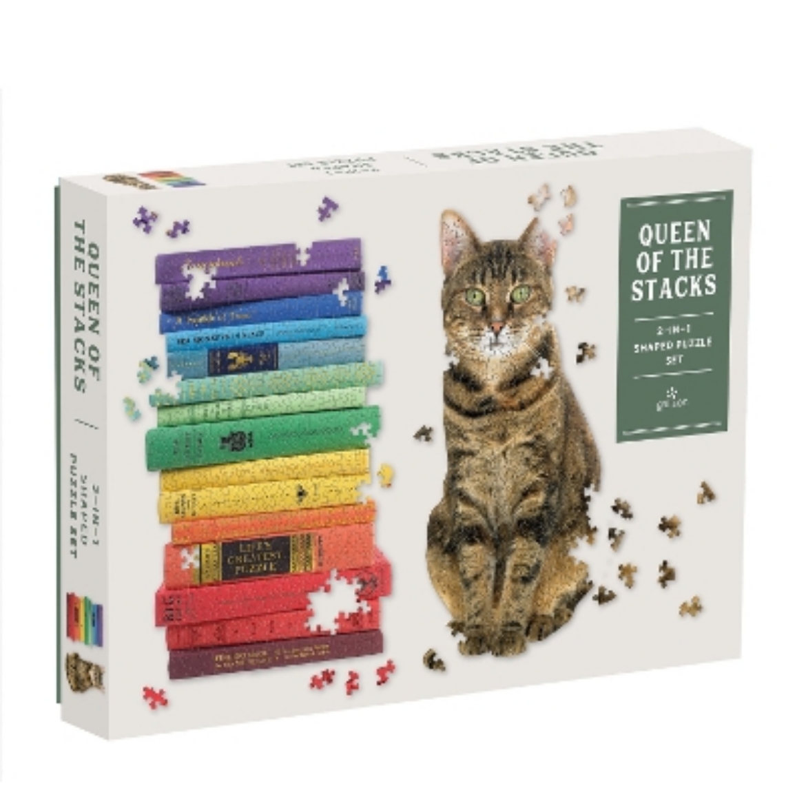 Picture of Queen of the Stacks 2-in-1 Puzzle Set