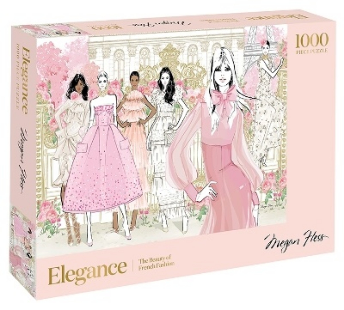 Picture of Elegance: 1000-Piece Puzzle - The Beauty of French Fashion