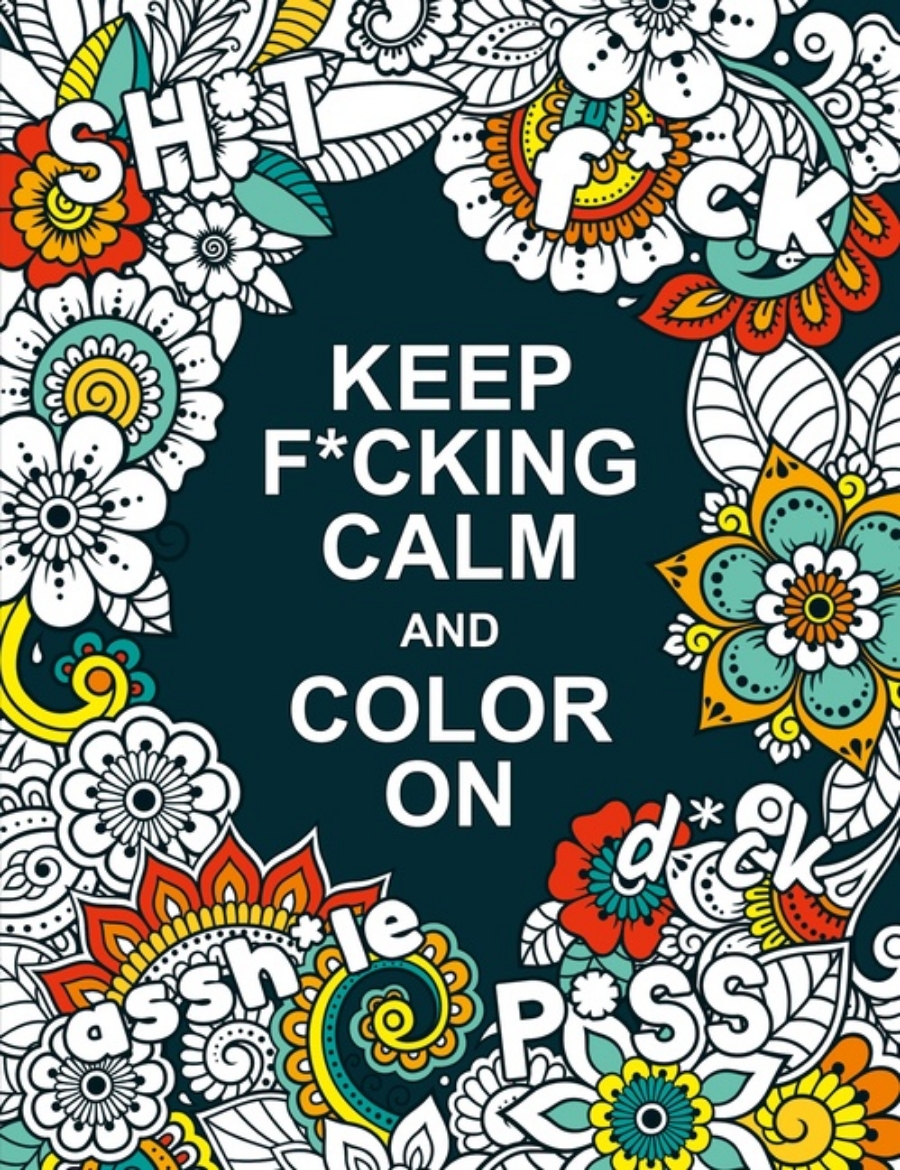 Picture of Keep F*cking Calm and Colour On