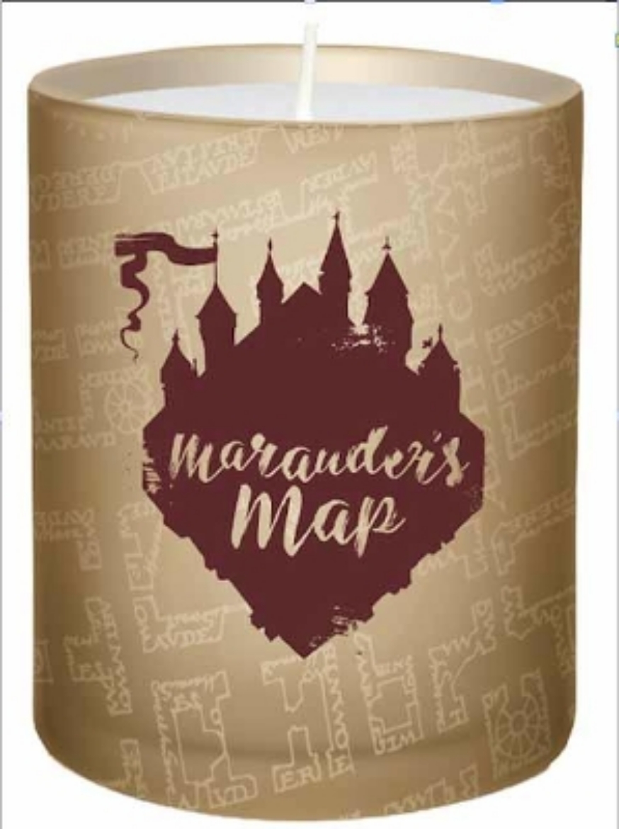 Picture of Harry Potter: Marauder's Map Glass Candle