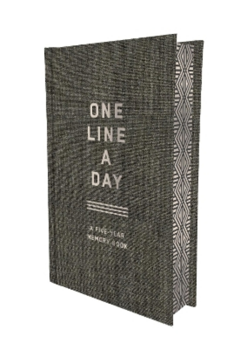 Picture of Charcoal Canvas One Line a Day: A Five-Year Memory Book