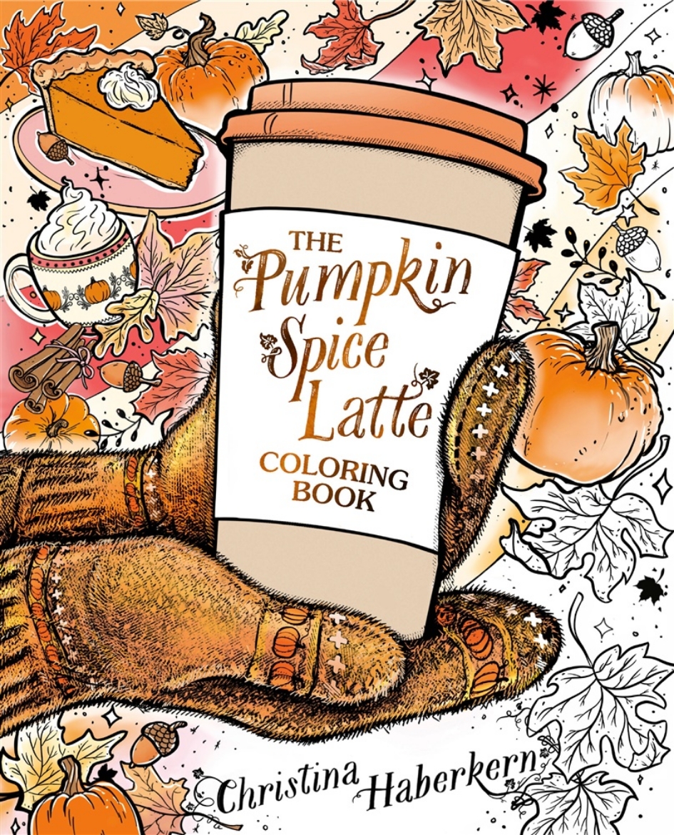 Picture of The Pumpkin Spice Latte Coloring Book