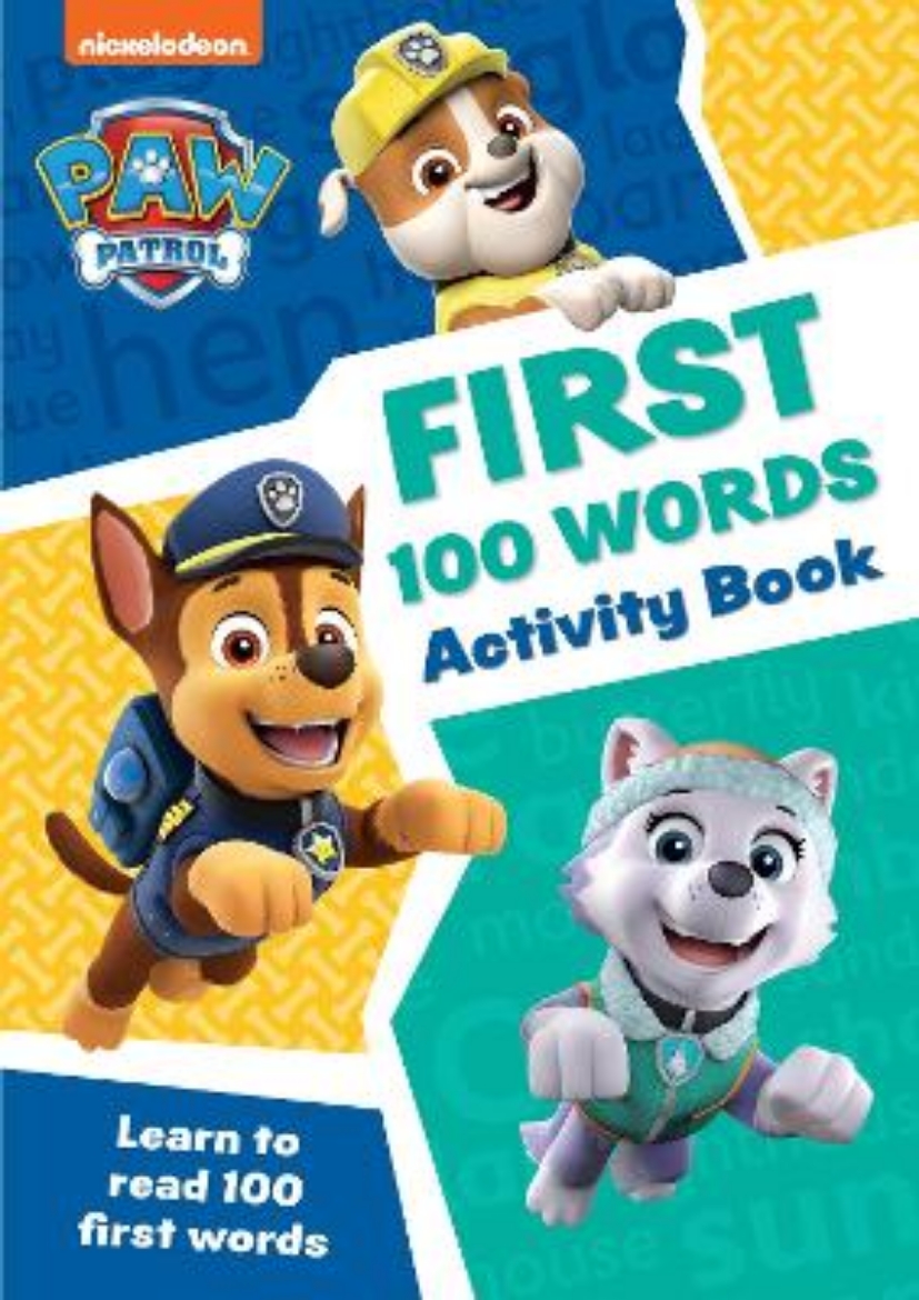 Bild på Paw Patrol – PAW Patrol First 100 Words Activity Book: Get set for school!