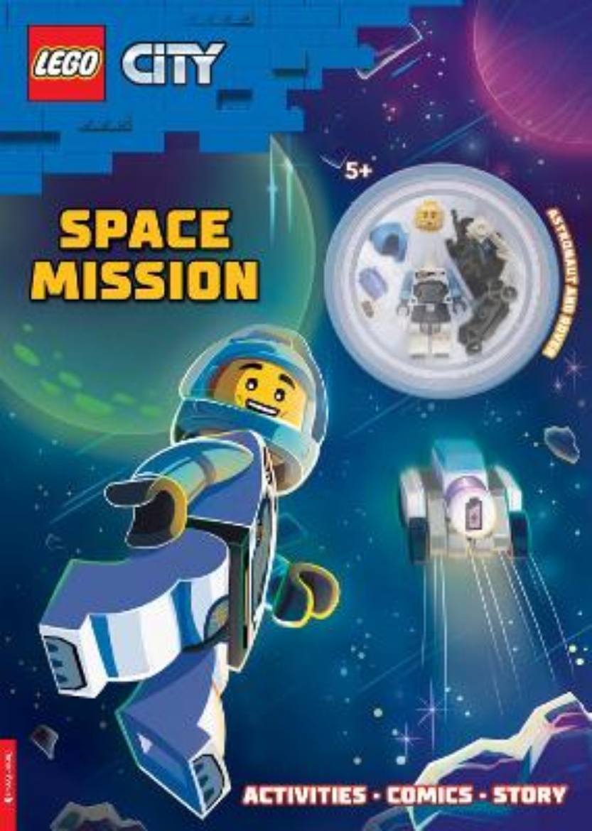 Bild på LEGO® City: Space Mission Activity Book (with astronaut LEGO minifigure and rover mini-build)
