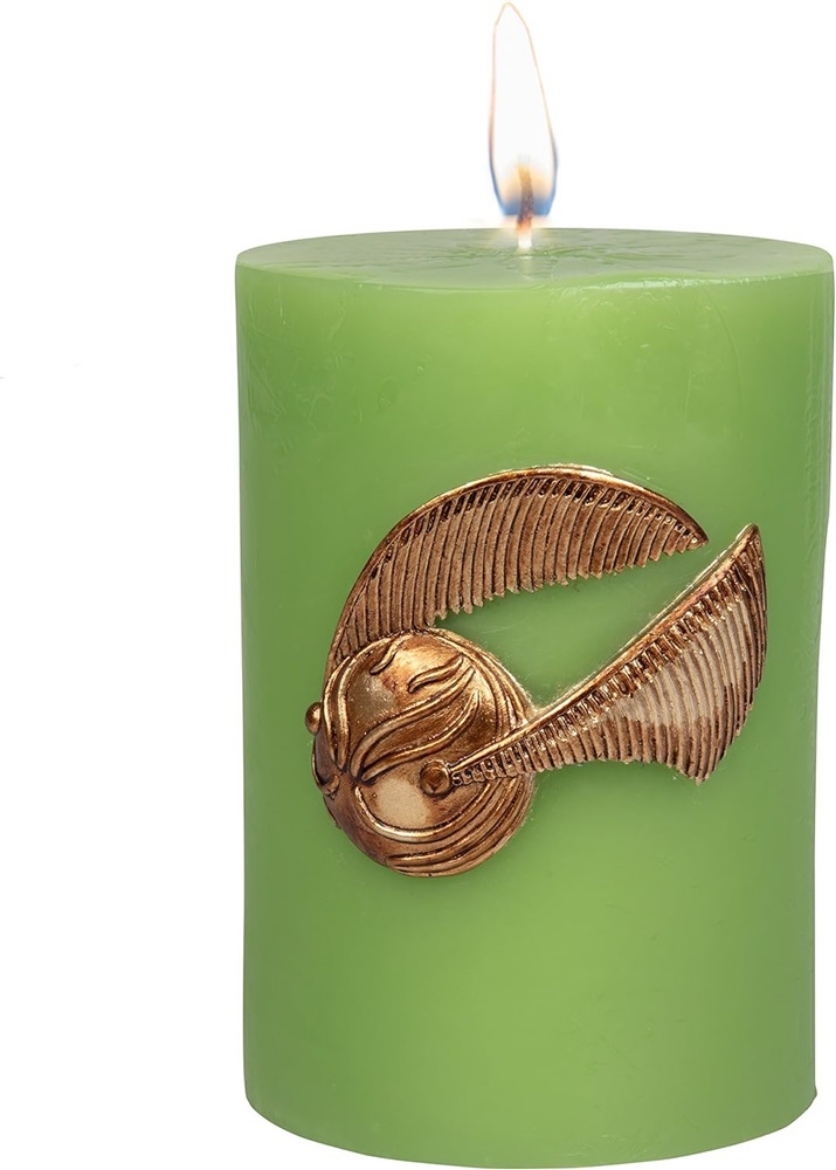 Picture of Harry Potter: Golden Snitch Sculpted Insignia Candle
