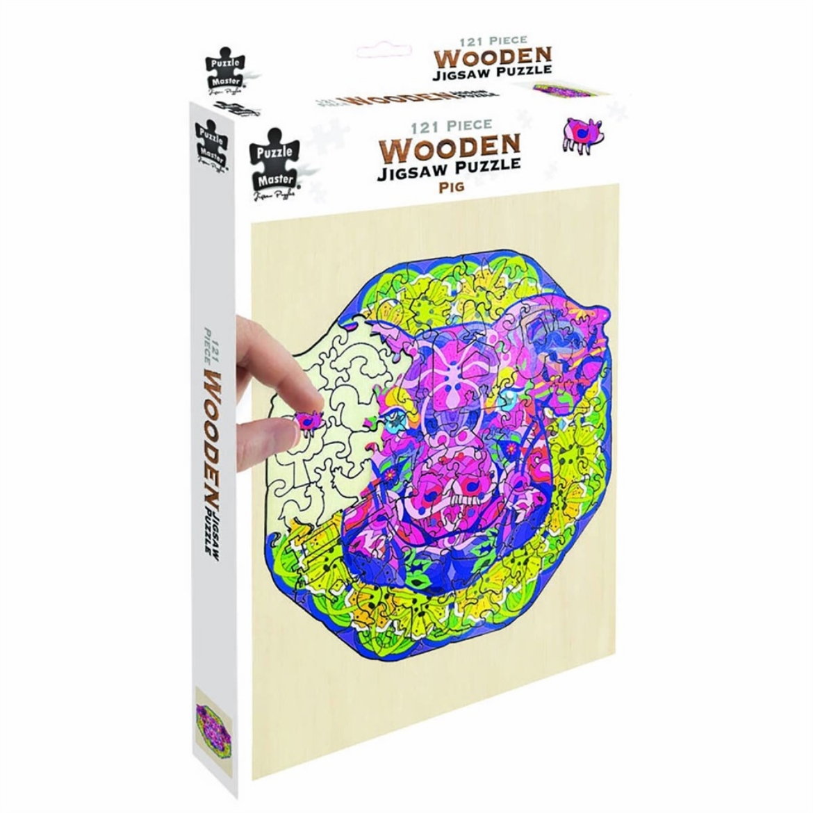 Picture of BMS Wooden Jigsaw Puzzles: Pig