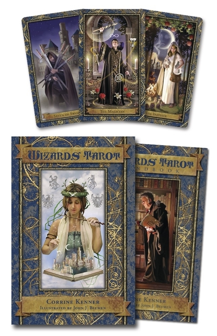 Picture of WIZARDS TAROT (78-card deck)