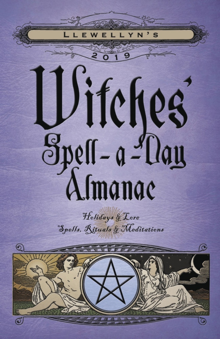 Picture of Llewellyns 2019 witches spell-a-day almanac - holidays and lore, spells, ri