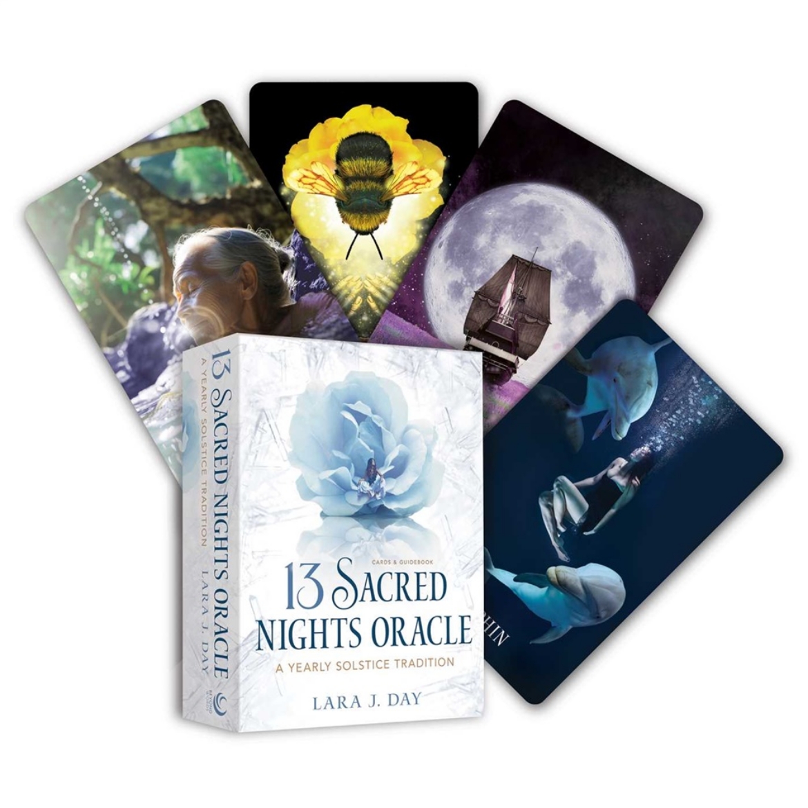 Picture of 13 Sacred Nights Oracle: A Yearly Solstice Tradition (A 52-Card Deck & Guidebook)