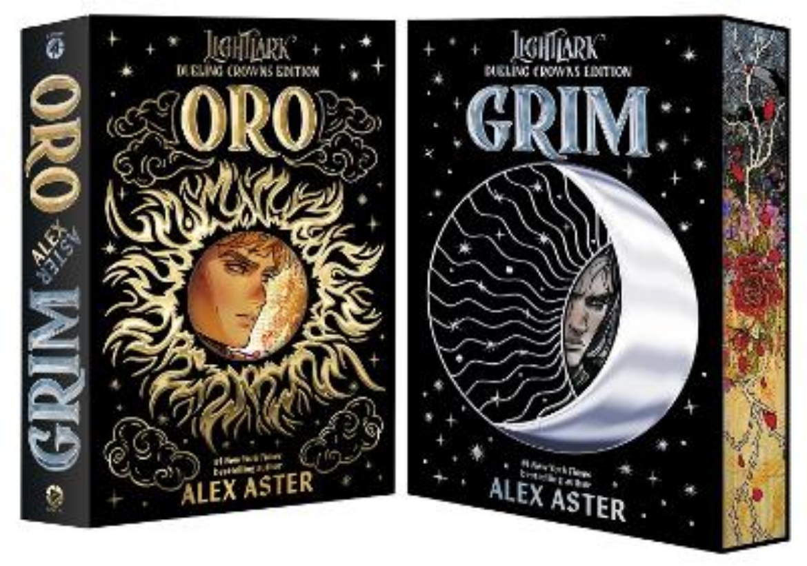 Picture of Grim and Oro: Dueling Crowns Edition (A Lightlark Saga Deluxe Companion Boo