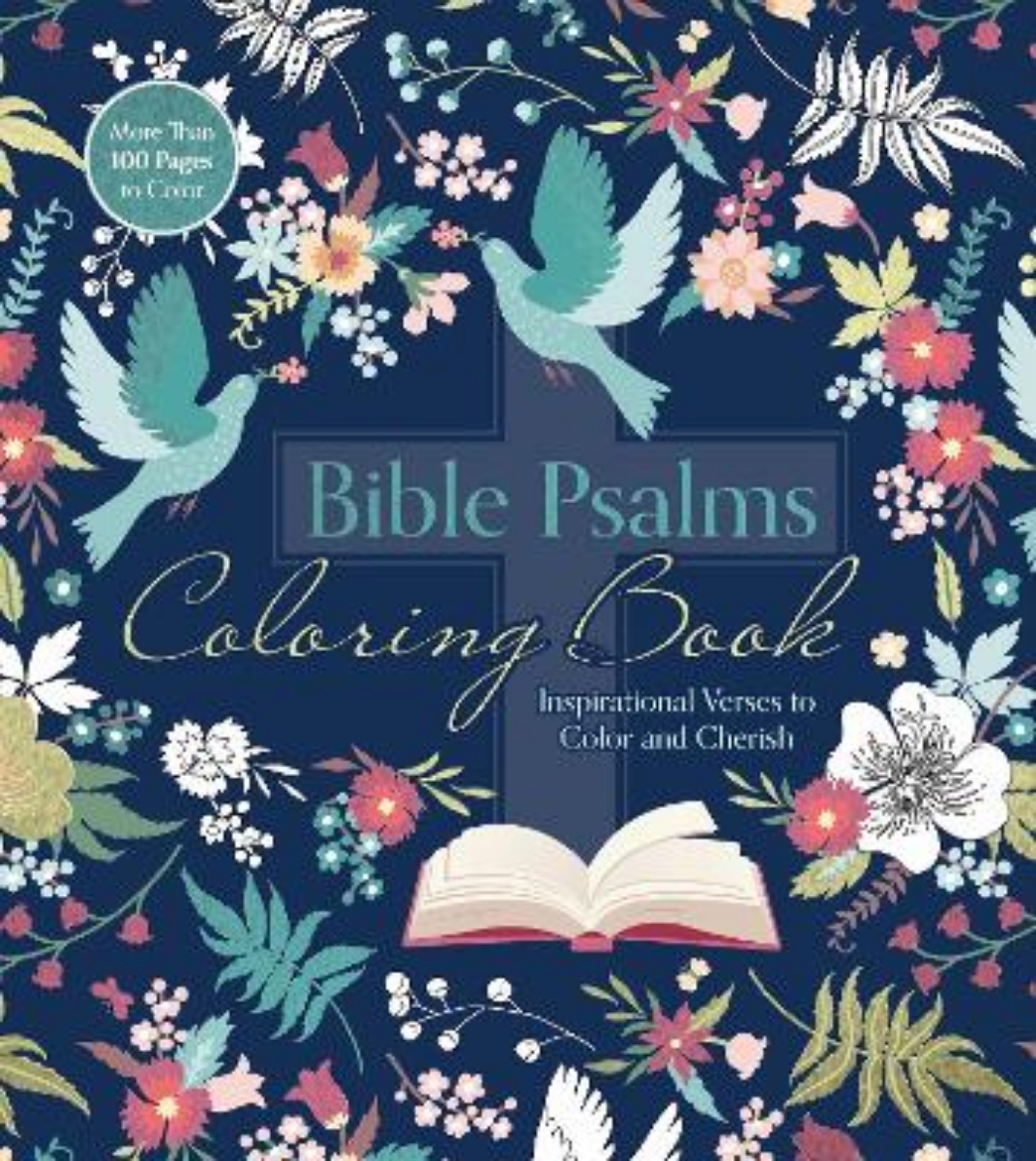 Picture of Bible Psalms Coloring Book: Inspirational Verses to Color and Cherish - More Than 100 Pages to Color