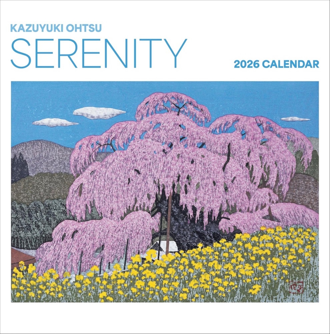 Picture of Serenity: Kazuyuki Ohtsu : 2026 Wall Calendar