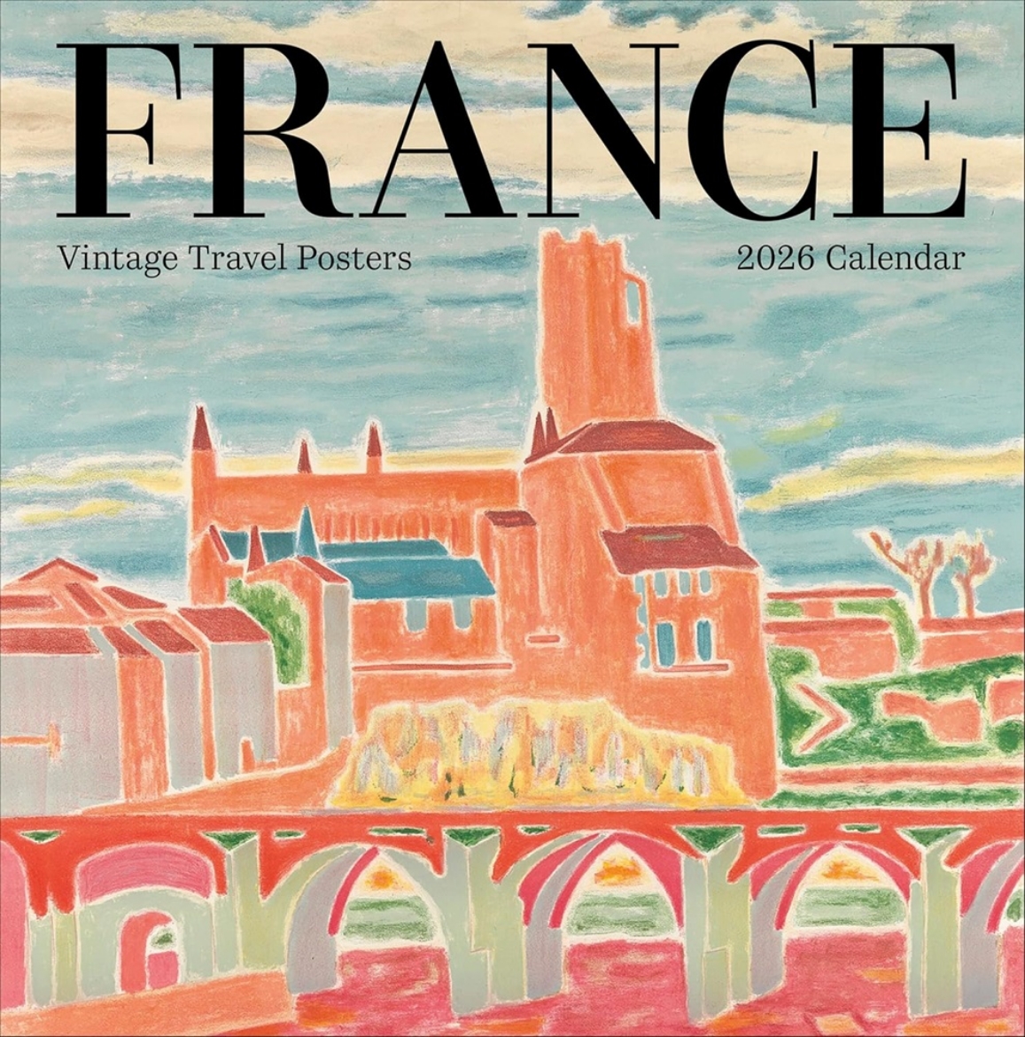 Picture of France: Vintage Travel Posters : 2026 Wall Calendar
