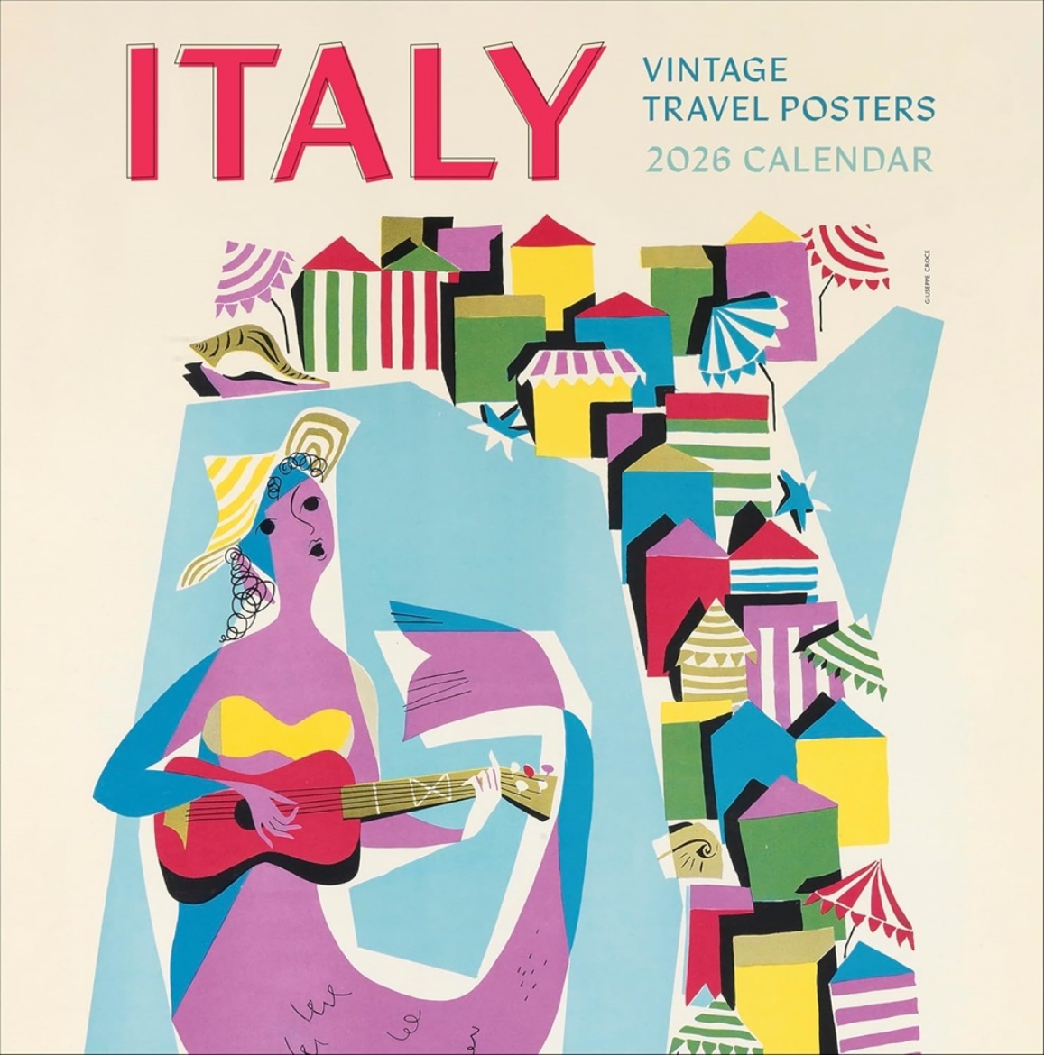 Picture of Italy: Vintage Travel Posters : 2026 Wall Calendar