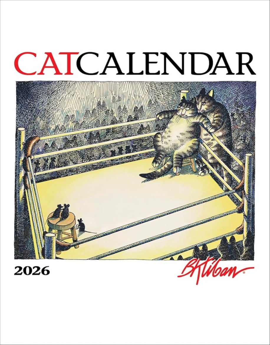 Picture of B. Kliban: CatCalendar : 2026 Mini Wall Calendar