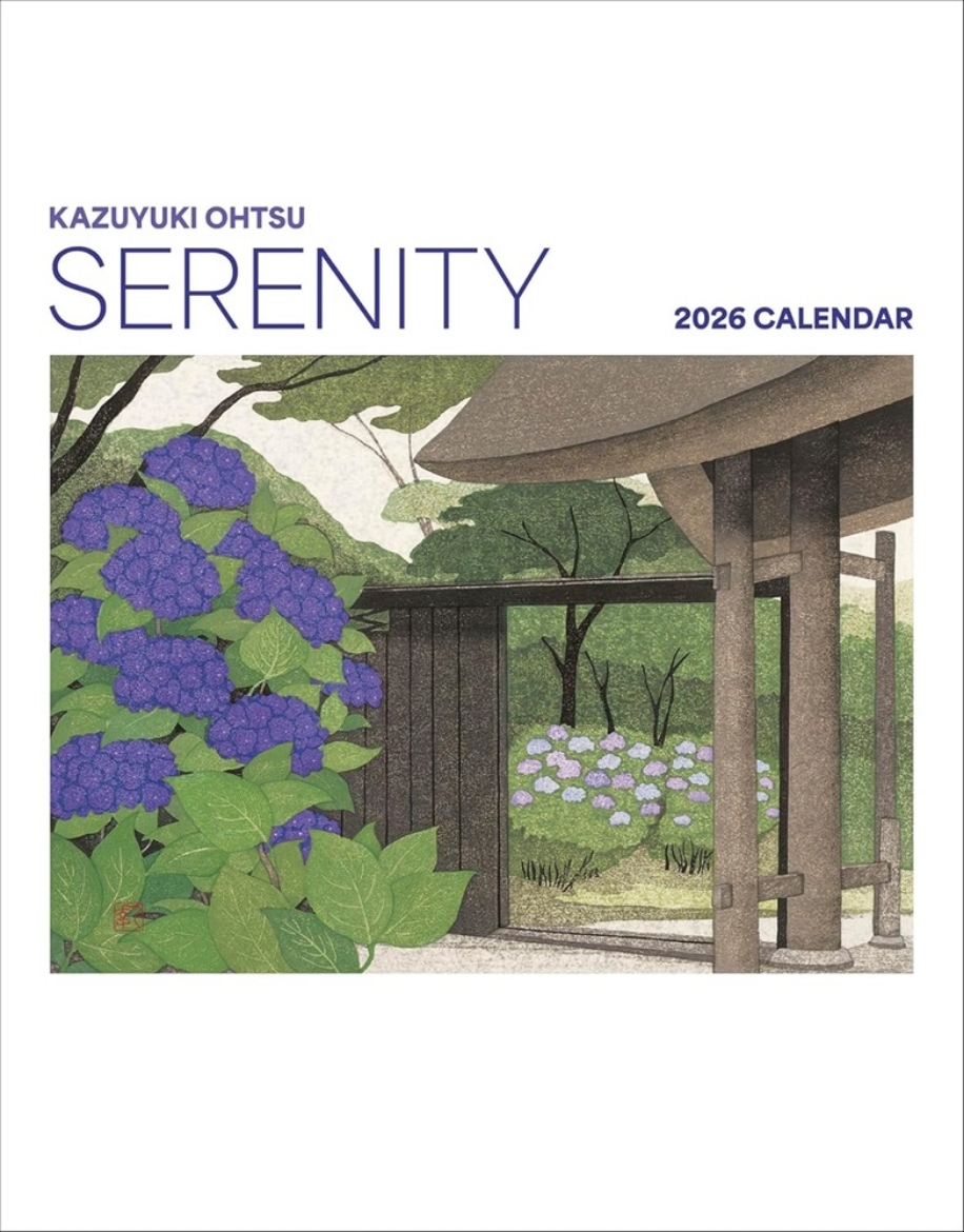 Picture of Serenity: Kazuyuki Ohtsu : 2026 Mini Wall Calendar