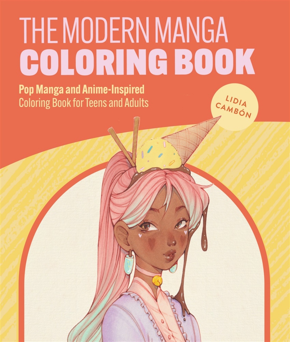 Picture of The Modern Manga Coloring Book