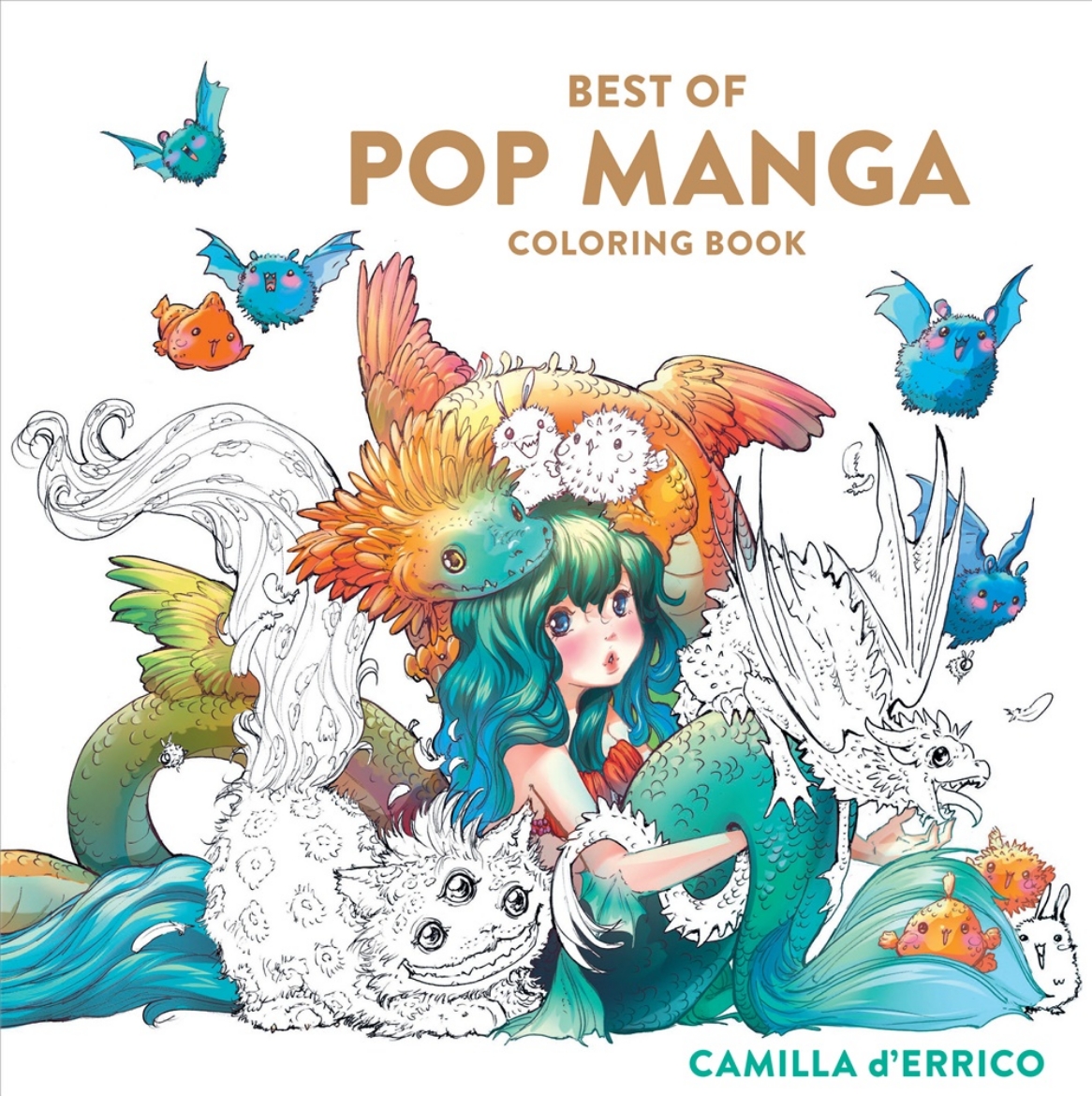 Picture of Best of Pop Manga Coloring Book