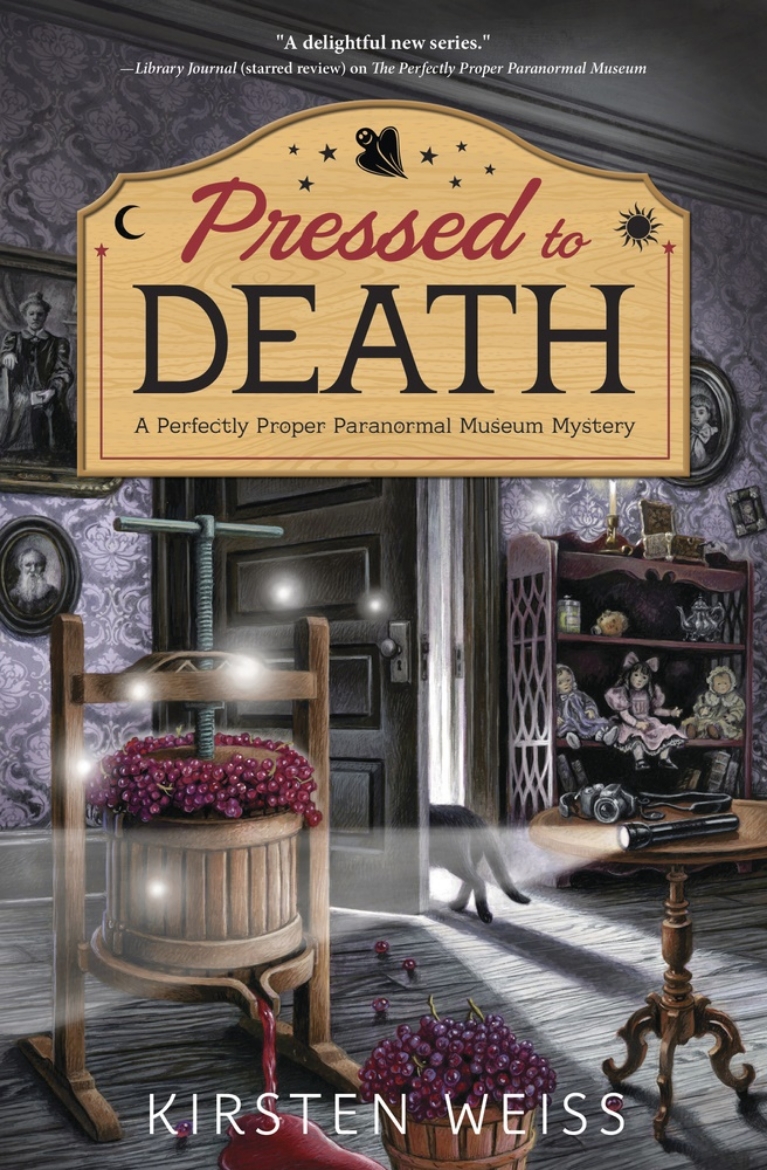 Picture of Pressed to death - a perfectly proper paranormal museum mystery