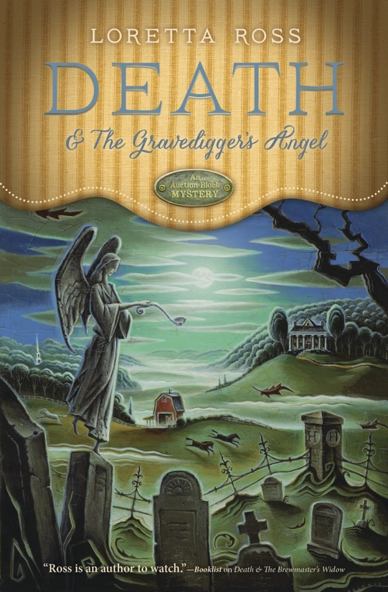 Picture of Death and the gravediggers angel - an auction block mystery. book 3