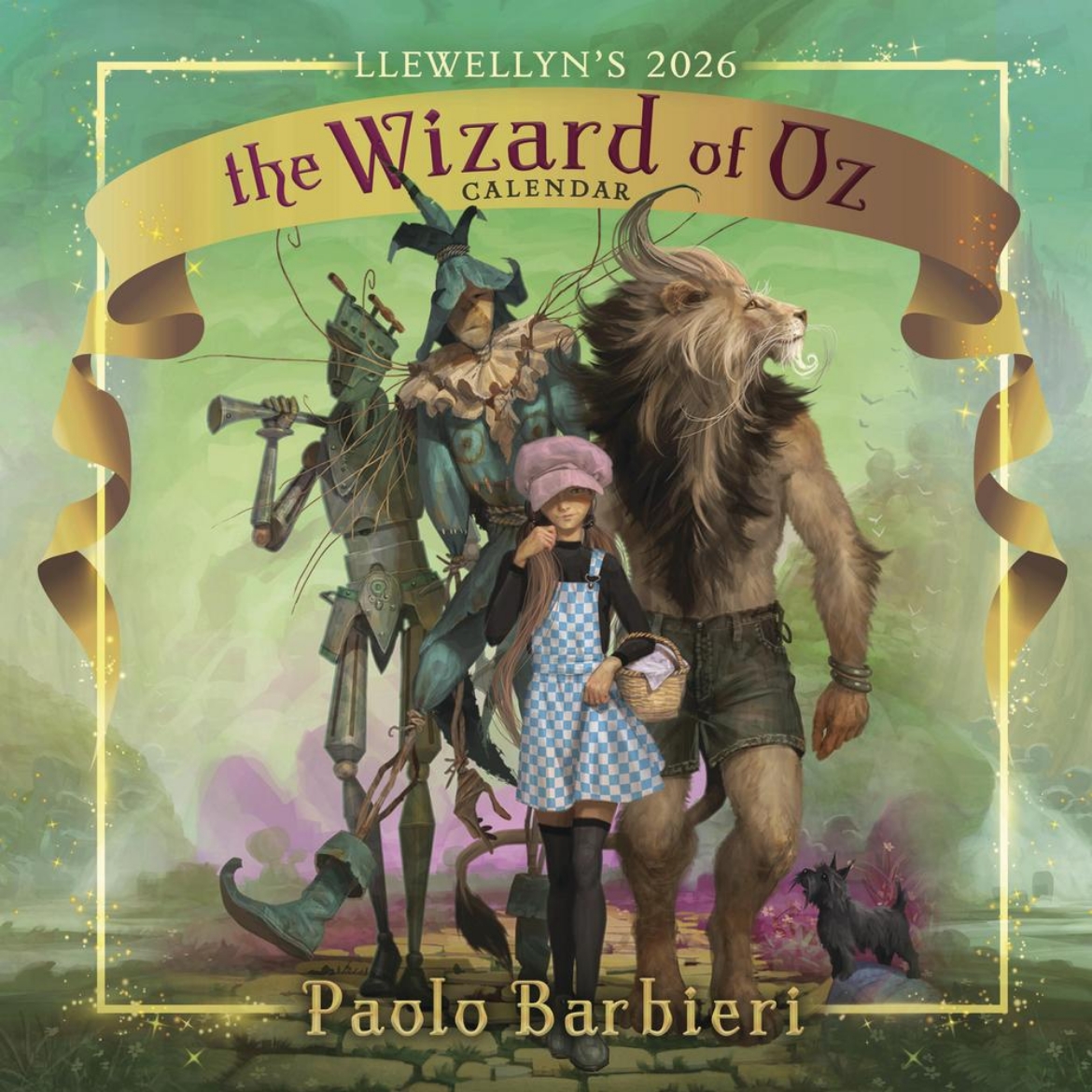 Picture of Llewellyn's 2026 Wizard of Oz Calendar