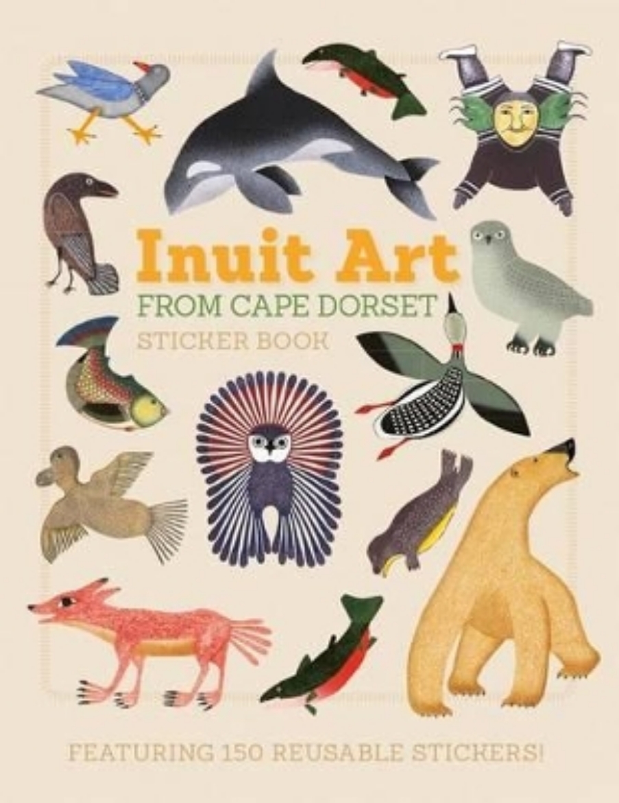Picture of Inuit art from cape dorset sticker book bs007