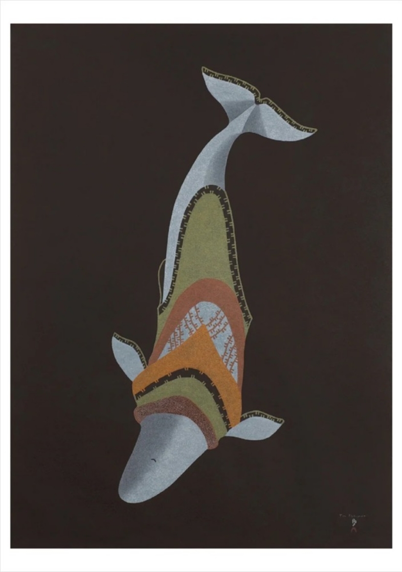 Picture of Whale Sounding Notecard